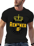 Renter Einzigartiger Charakter Graphic Tee