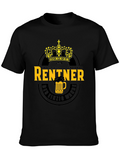 Renter Einzigartiger Charakter Graphic Tee