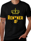 Renter Einzigartiger Charakter Graphic Tee