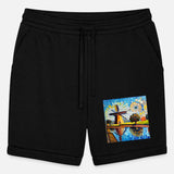 Watermill and modern art