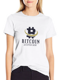Bitcoin Accepted Here Black Graphic Tee