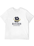 Bitcoin Accepted Here Black Graphic Tee