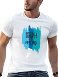 Art Is Not a Subject Graphic T-Shirt