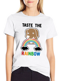 Taste the Rainbow Dog T-Shirt