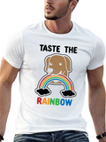 Taste the Rainbow Dog T-Shirt