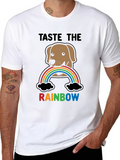 Taste the Rainbow Dog T-Shirt