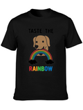 Taste the Rainbow Dog T-Shirt