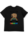 Taste the Rainbow Dog T-Shirt