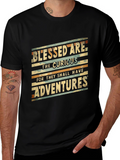 Blessed Are The Curious Graphic T-Shirt