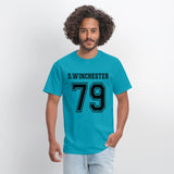 Winchester Dean Supernatural Short Sleeve Two Tone