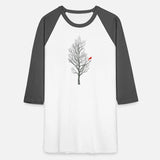 Winter Tree W Cardinal Bird