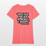 With Fear for Our Democracy, I Dissent