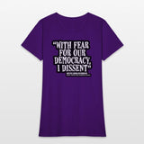 With Fear for Our Democracy, I Dissent