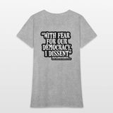 With Fear for Our Democracy, I Dissent