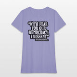 With Fear for Our Democracy, I Dissent