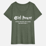 Wizard Girl Power Sorcerer Mythology Funny Gift