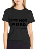 Funny Limited Edition Black T-Shirt