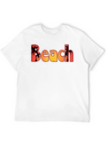 Beach Sunset Palm Tree T-Shirt