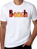 Beach Sunset Palm Tree T-Shirt