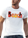 Beach Sunset Palm Tree T-Shirt