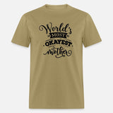 World s most okayest mother T-Shirt Design 2023