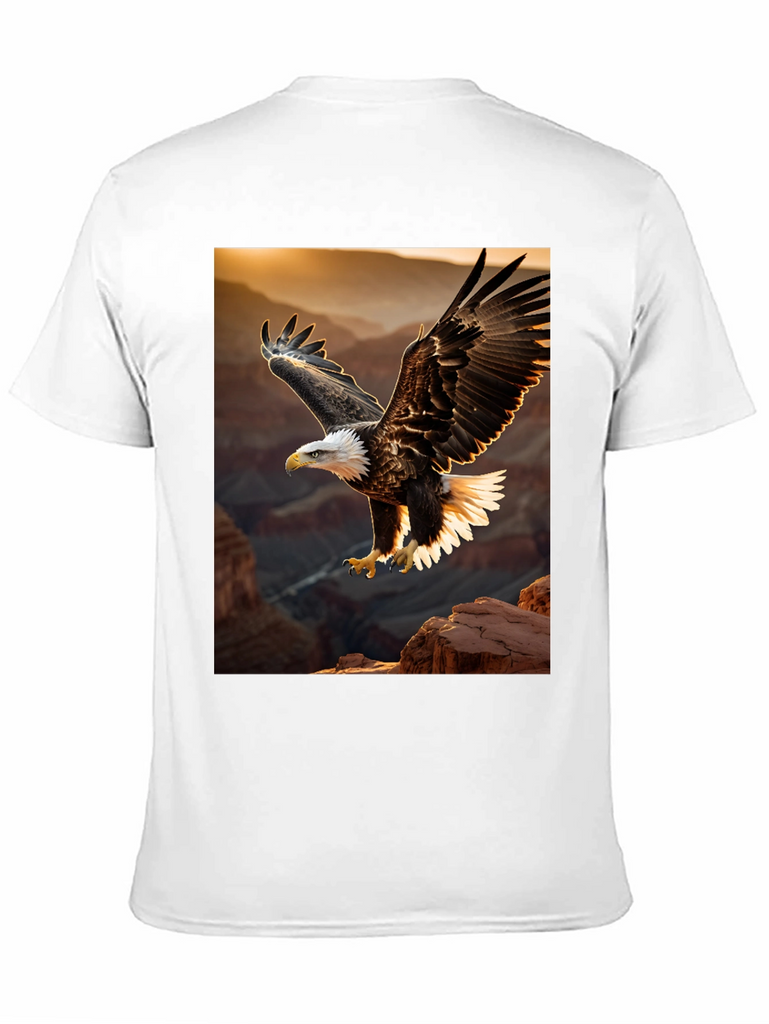 Eagle Graphic Tee - Patriotic Bird Design