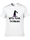 Witch Please Im Fabulous Black Graphic T-Shirt