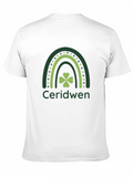 Ceridwen Shamrock Rainbow Graphic T-Shirt