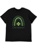 Ceridwen Shamrock Rainbow Graphic T-Shirt