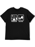 Problem Solved Piano T-Shirt Musician Gift