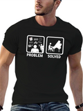 Problem Solved Piano T-Shirt Musician Gift