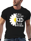 Military Kid T-Shirt - I Bloom Anywhere