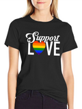 Support Love Pride T-Shirt