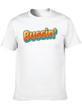 Bussin Graphic Tee - Trendy Black T-Shirt