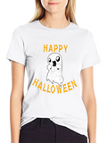 Happy Halloween Ghost T-Shirt