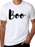 Boo Crew Black T-Shirt - Halloween Fashion