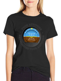 Pilot Attitude Indicator Graphic Tee - Aviation T-Shirt