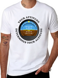 Pilot Attitude Indicator Graphic Tee - Aviation T-Shirt