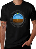Pilot Attitude Indicator Graphic Tee - Aviation T-Shirt