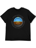 Pilot Attitude Indicator Graphic Tee - Aviation T-Shirt