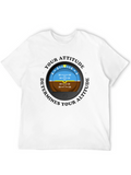 Pilot Attitude Indicator Graphic Tee - Aviation T-Shirt