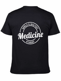 Worlds Okayest Medicine Student Black T-Shirt