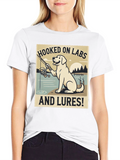 Hooked on Labs & Lures Graphic T-Shirt