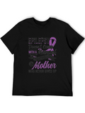 Epilepsy Awareness T-Shirt: Mother Never Gives Up