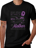 Epilepsy Awareness T-Shirt: Mother Never Gives Up