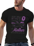 Epilepsy Awareness T-Shirt: Mother Never Gives Up