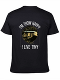 Im Thow Happy I Live Tiny T-Shirt