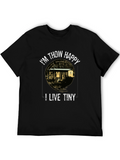 Im Thow Happy I Live Tiny T-Shirt