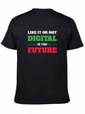 Digital Future T-Shirt - Black Mens