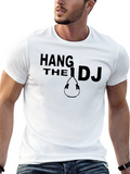 Hang The DJ Black Graphic T-Shirt